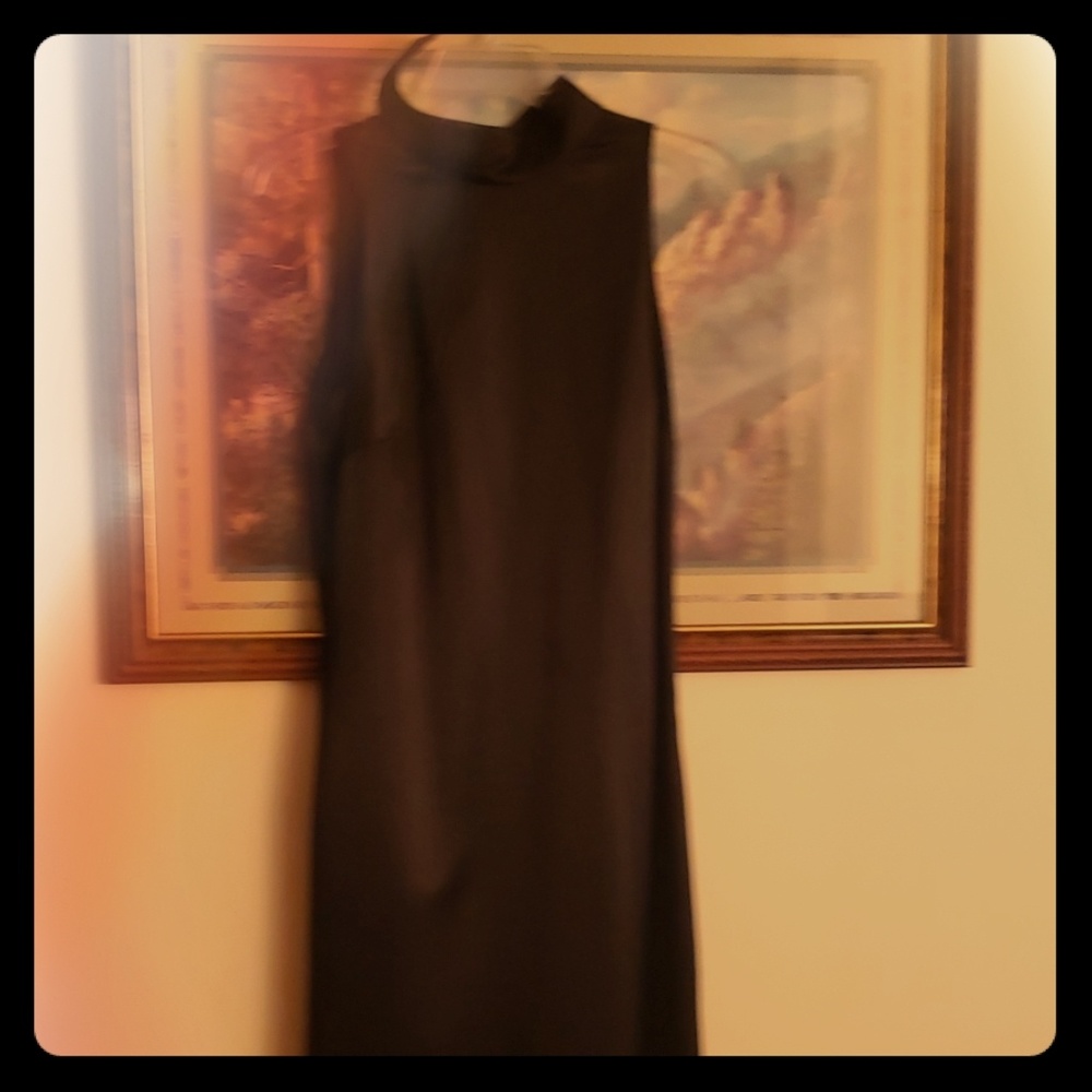 Long black dress
